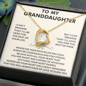 To my Granddaughter - Forever Love Necklace