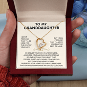 To my Granddaughter - Forever Love Necklace