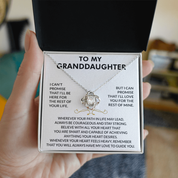 To my Granddaughter - Love Knot Necklace