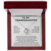 To my Granddaughter - Love Knot Necklace