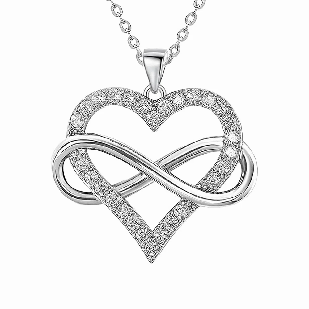 To my Granddaughter - Infinity Heart Necklace