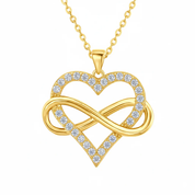 To my Granddaughter - Infinity Heart Necklace
