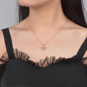 To my Granddaughter - Infinity Heart Necklace