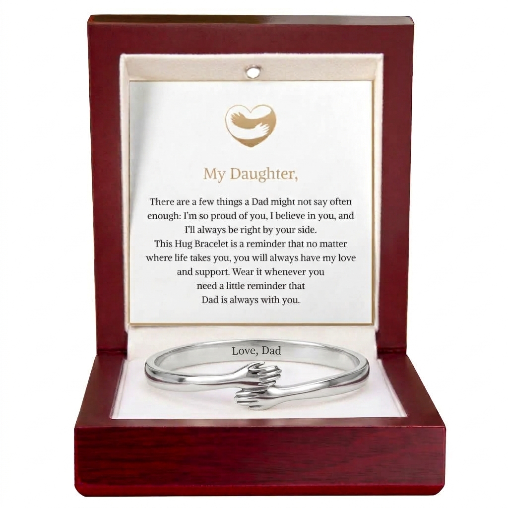 To my Daughter - Hug Bracelet