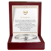To my Daughter - Hug Bracelet