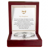 To my Daughter - Hug Bracelet
