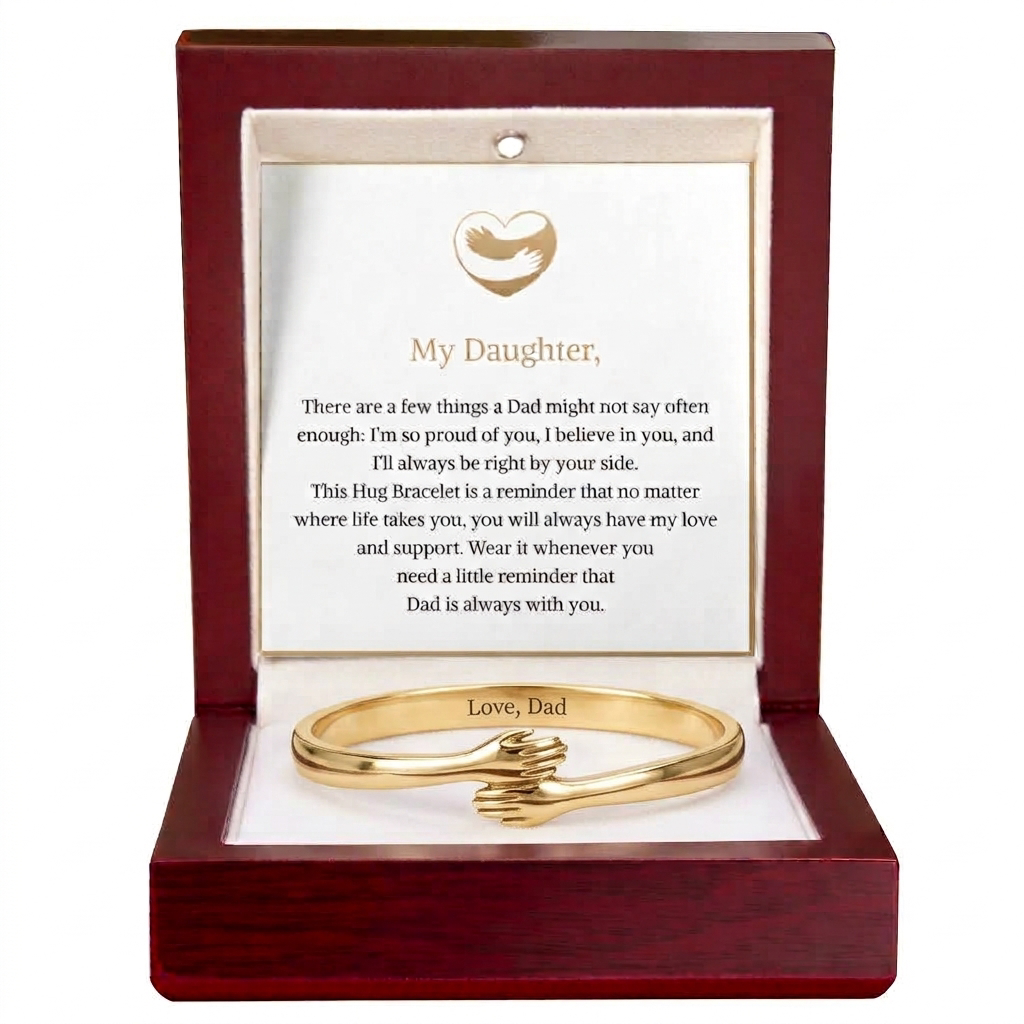 To my Daughter - Hug Bracelet
