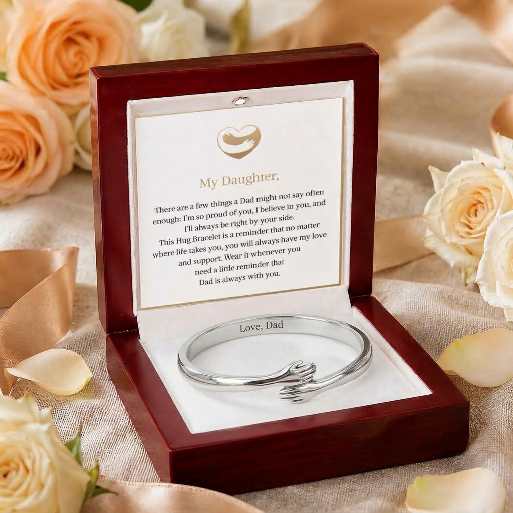 To my Daughter - Hug Bracelet