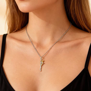 To my Daughter - Hug Necklace