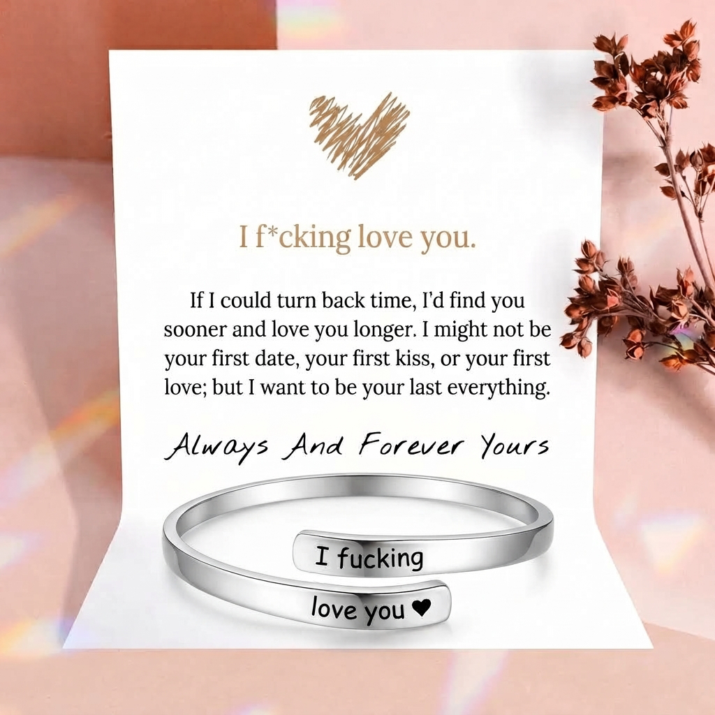 To my Love - I F*cking Love You Bracelet