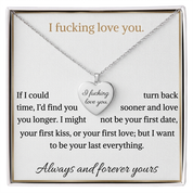 To my Love - I F*cking Love You Necklace