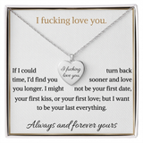 To my Love - I F*cking Love You Necklace