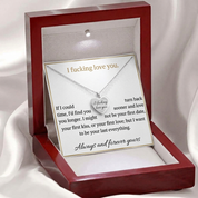 To my Love - I F*cking Love You Necklace