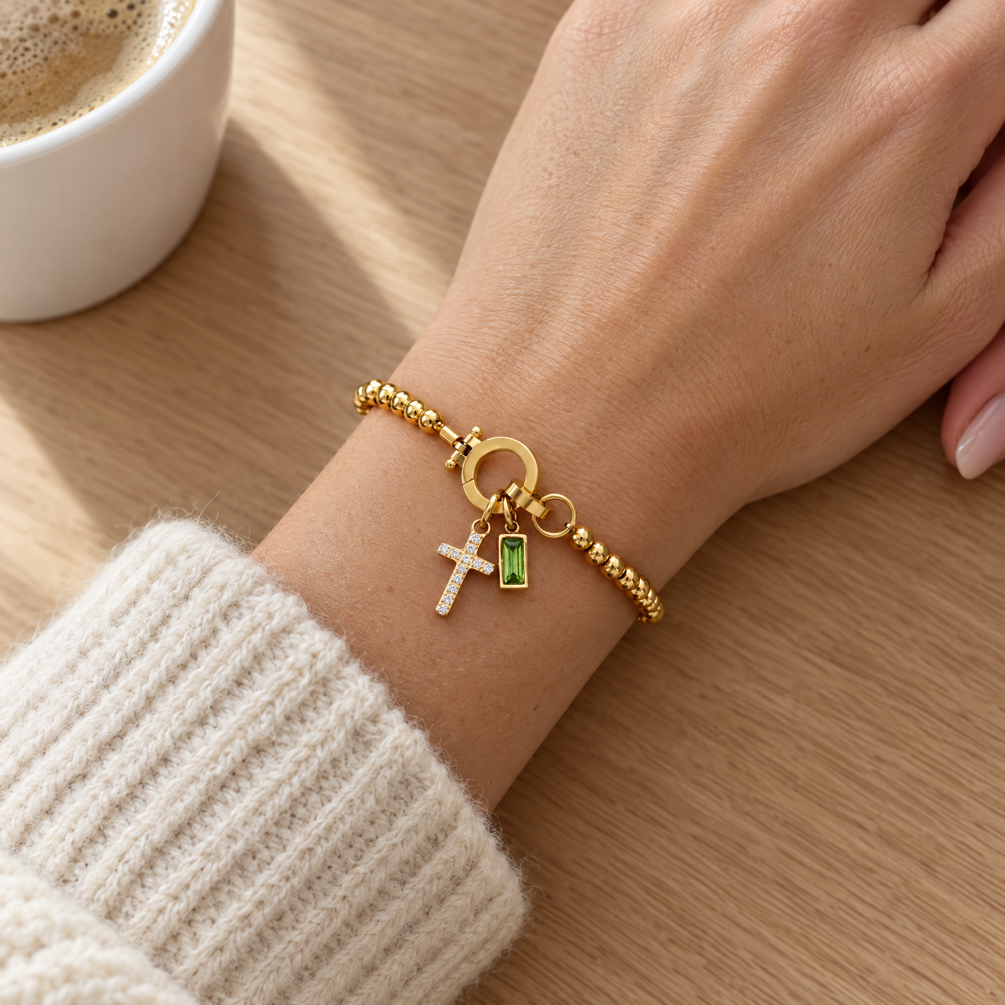 Birthstone Charm Bracelet