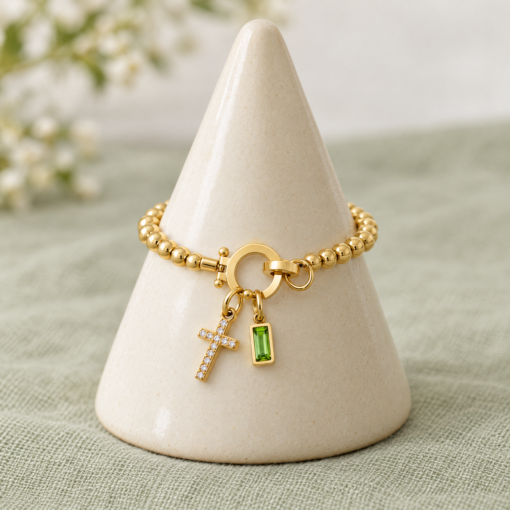Birthstone Charm Bracelet