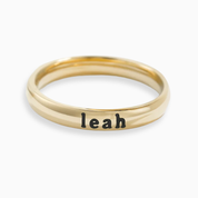 Tiny Name Ring