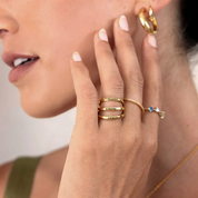 Tiny Name Ring