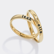 Tiny Name Ring