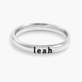 Fine Bague Prénom