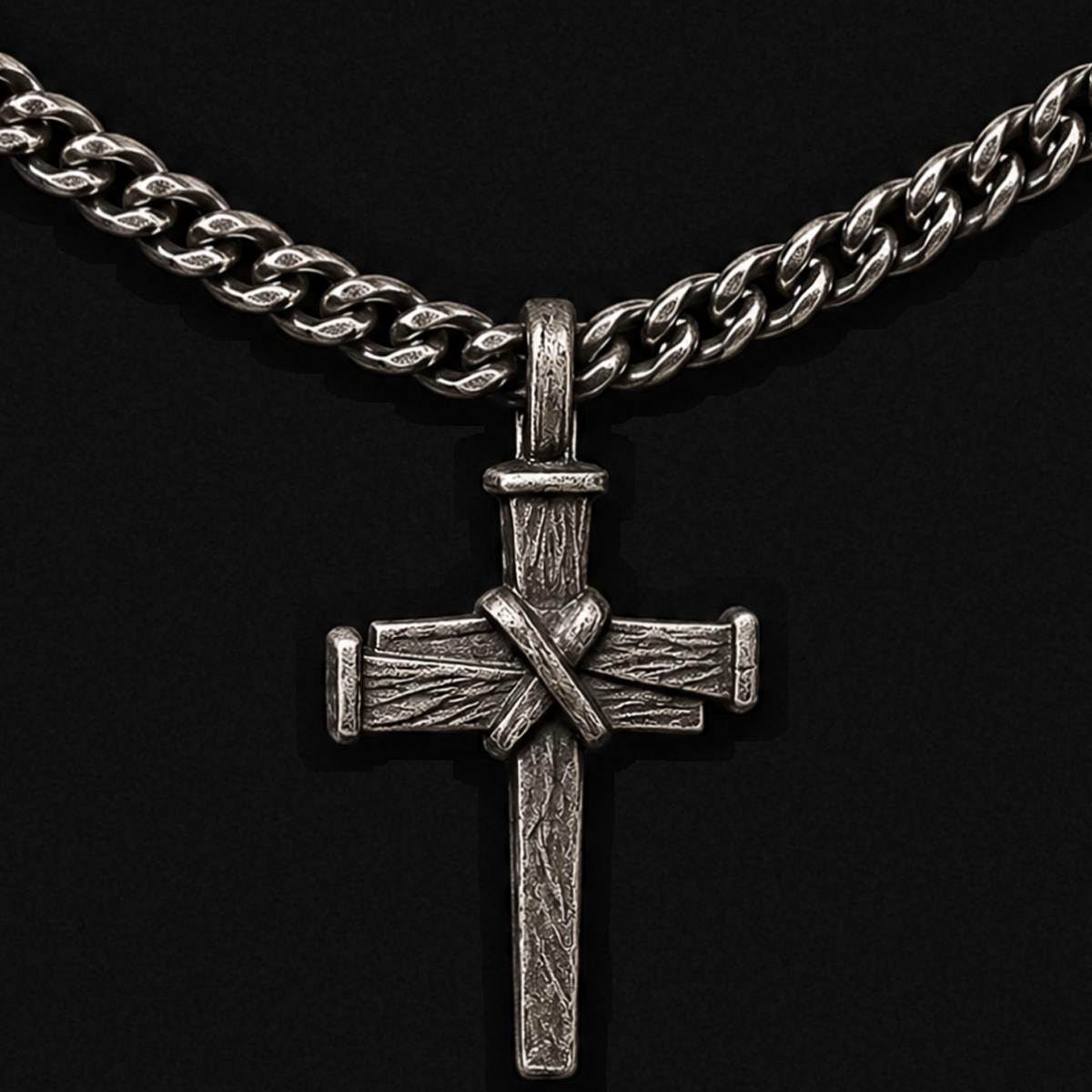 To my Son - Nailed to the Cross Necklace