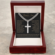 To my Bonus Son - Artisan Cross Chain