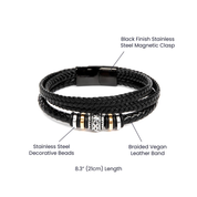 To my Grandson - Love You Forever Bracelet