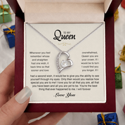 To my Queen - Eternal Heart Necklace