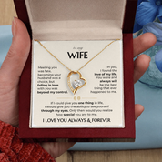 To my Wife - Always & Forever Necklace in luxury box