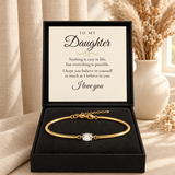 To my Daughter - Believe In Yourself Bracelet