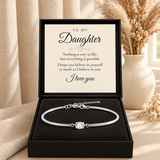 To my Daughter - Believe In Yourself Bracelet