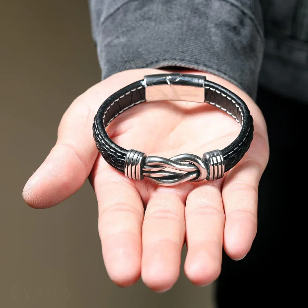 To my Husband - Forever Love Knot Bracelet