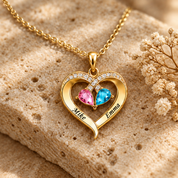 To my Wife - Forever Love Birthstone Necklace