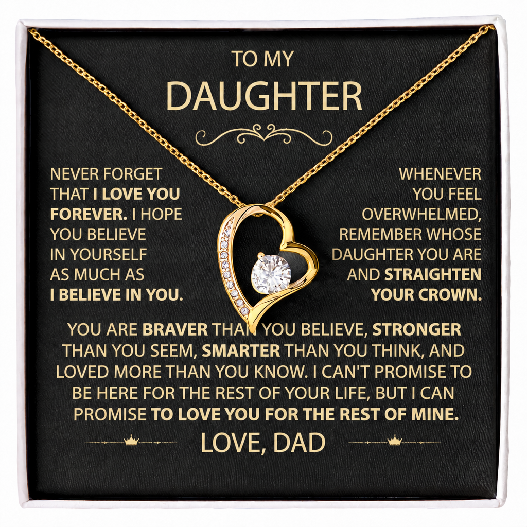 To my Daughter - Never Forget how Much I Love You