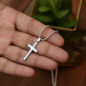 To my Grandson - Cross Necklace