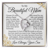 To my Mom - Forever Love Necklace