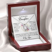 To my Beautiful Daughter - Forever Love Necklace - detail 5