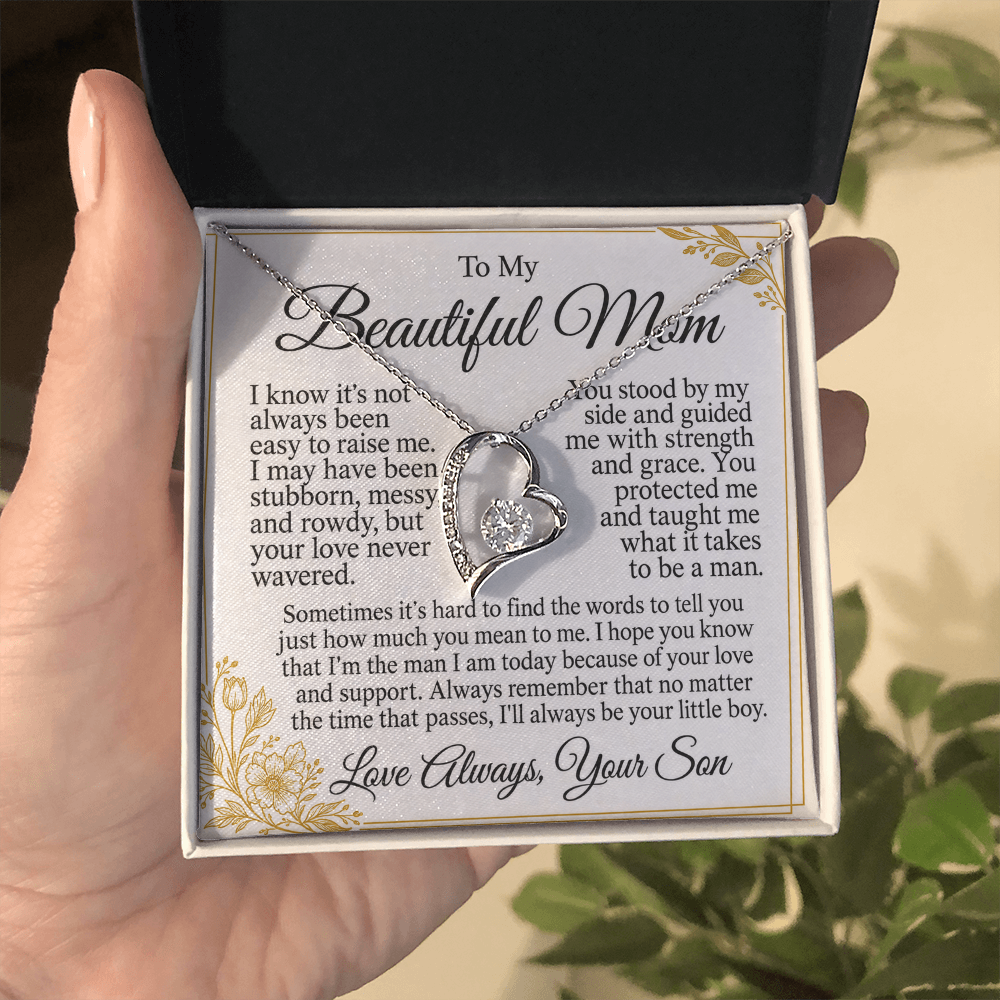 To my Mom - Forever Love Necklace - detail 2