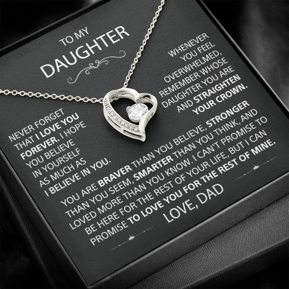 To my Daughter - Forever Love Necklace - detail 4