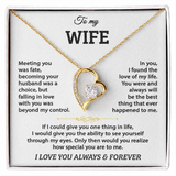 To my Wife - Forever Love Necklace