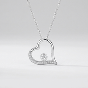 To My Soulmate, Everlasting Romance Necklace - Silver