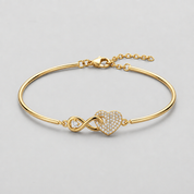 Forever Connected Bracelet - 18kt Gold Plated