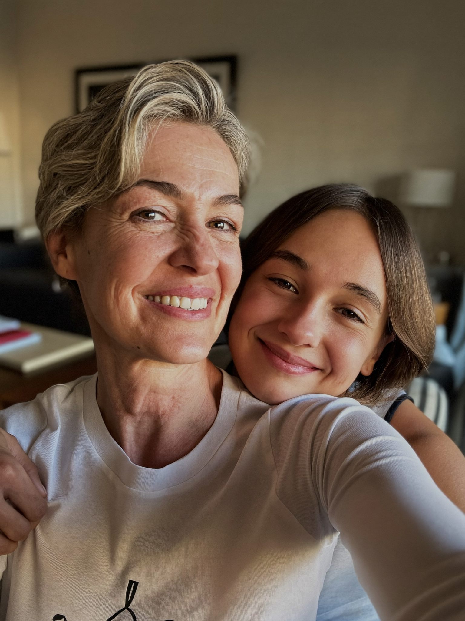 Customer review photo: mother and daughter smiling together